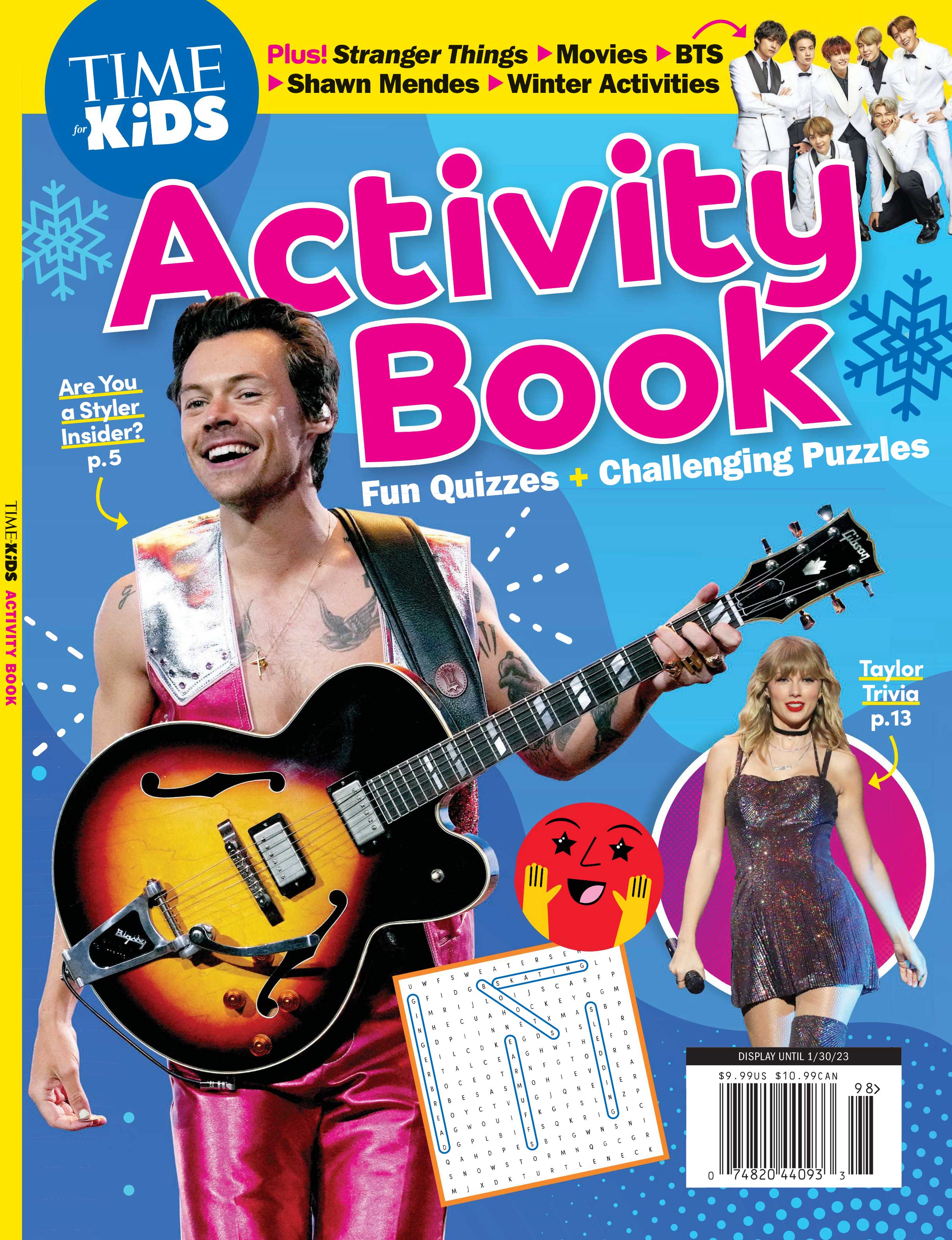 Time For Kids Winter 2022 Activity Book
